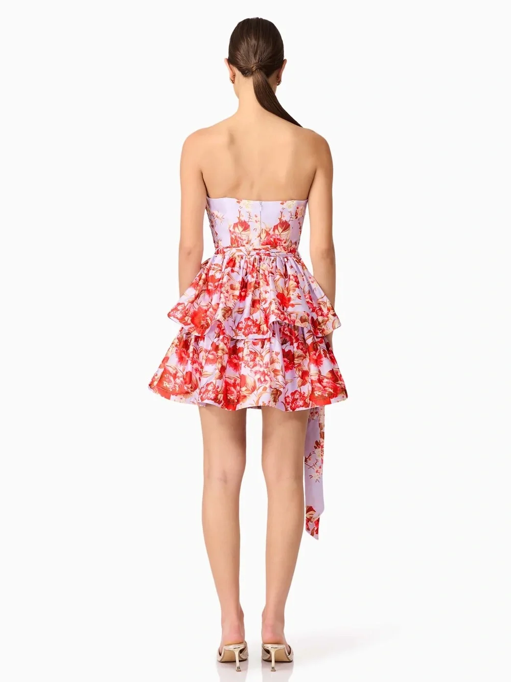 Elliatt Elina Strapless Mini Dress in Purple NEW - Picture 11 of 12